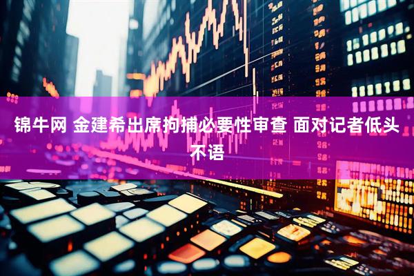 锦牛网 金建希出席拘捕必要性审查 面对记者低头不语